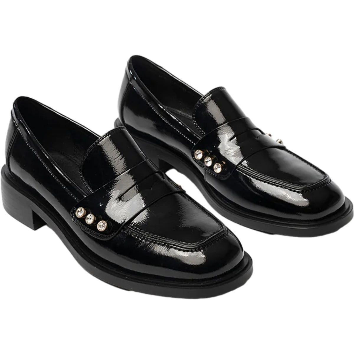 Mocassini Donna Twenty Fourhaitch - Leila - Nero-Gianni Foti