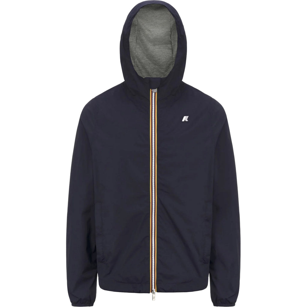 Giubbini Uomo K-Way - Jack Stretch Nylon Jersey - Blu-Gianni Foti