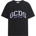 T-shirt Uomo Gcds - Logo Lounge Ss T-Shirt - Nero-Gianni Foti