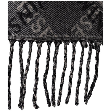 Sciarpe Donna Twinset - Sciarpa In Tessuto Jacquard - Nero