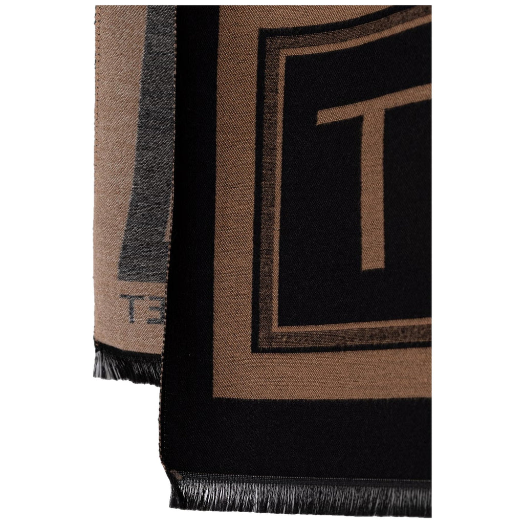 Stole Donna Twinset - Stola In Tessuto Jacquard 262TA4340 - Nero