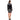 Vestiti casual Donna Twinset - Mini Abito In Maglia A Lupetto Jacquard - Nero