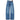Pantaloni Donna Liu Jo - Pant.Straight Awry Reg.W. - Blu