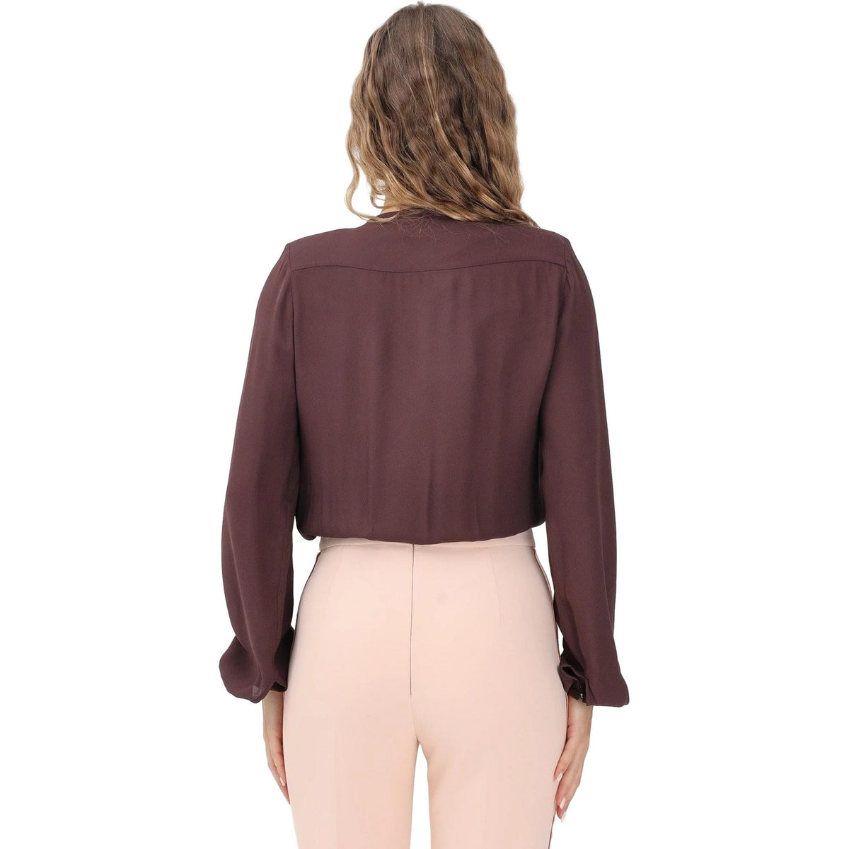 Bluse e camicie Donna Elisabetta Franchi - Camicia a body - Marrone