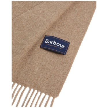 Sciarpe Unisex Barbour - Plain Lambswool Scarf - Marrone