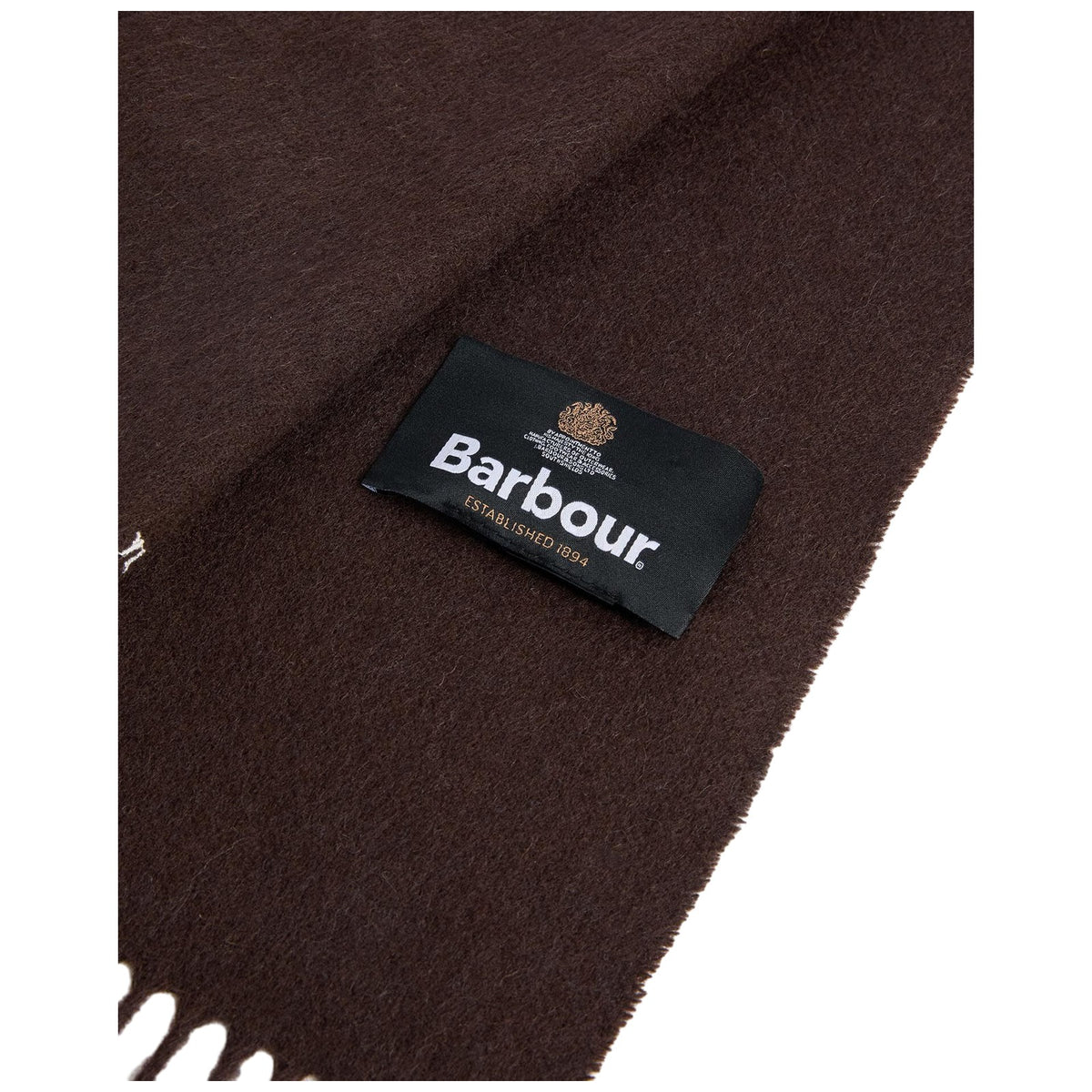 Sciarpe Unisex Barbour - Plain Lambswool Scarf - Ruggine