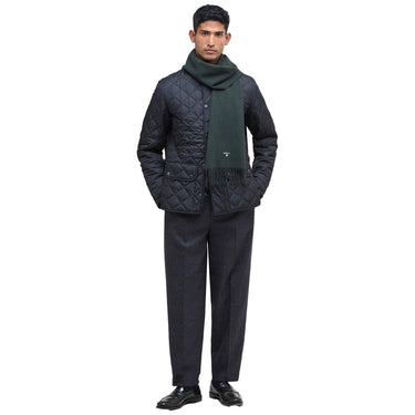 Sciarpe Unisex Barbour - Plain Lambswool Scarf - Verde