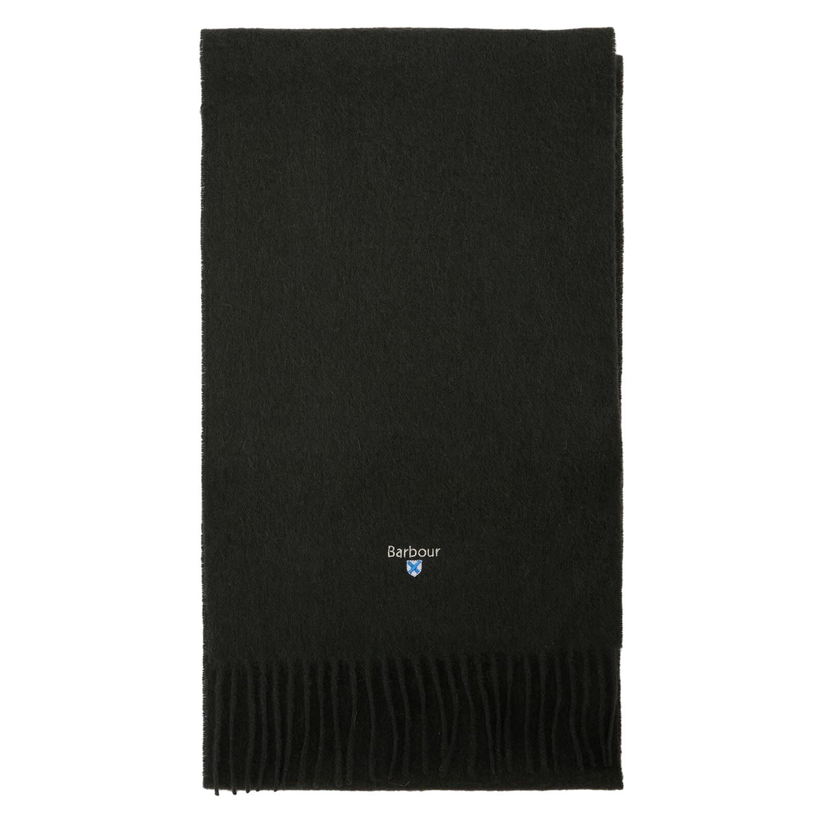 Sciarpe Unisex Barbour - Plain Lambswool Scarf - Verde