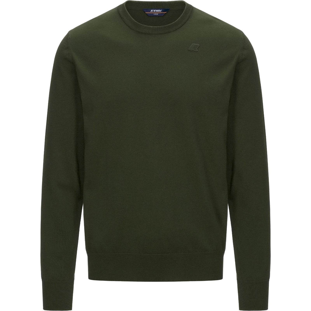 Maglioni Uomo K-Way - Sebastien Cotton Ps - Verde-Gianni Foti