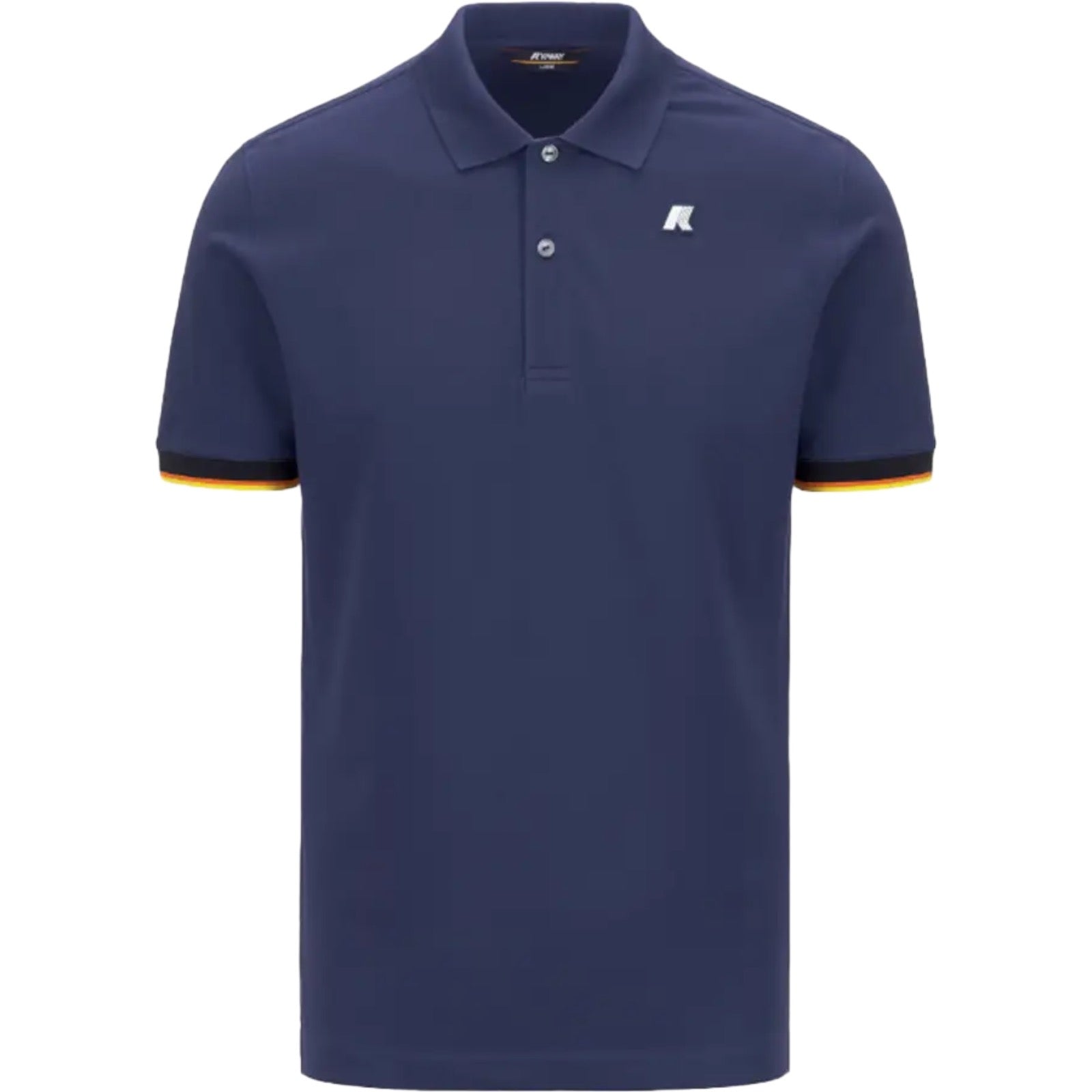Polo Uomo K-Way - Vincent Pique - Blu