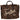 Borse a spalla Unisex Mc2 Saint Barth - Small Bag with Strap Vanity Mini Felt N Dark Leopard 18 Emb - Multicolore
