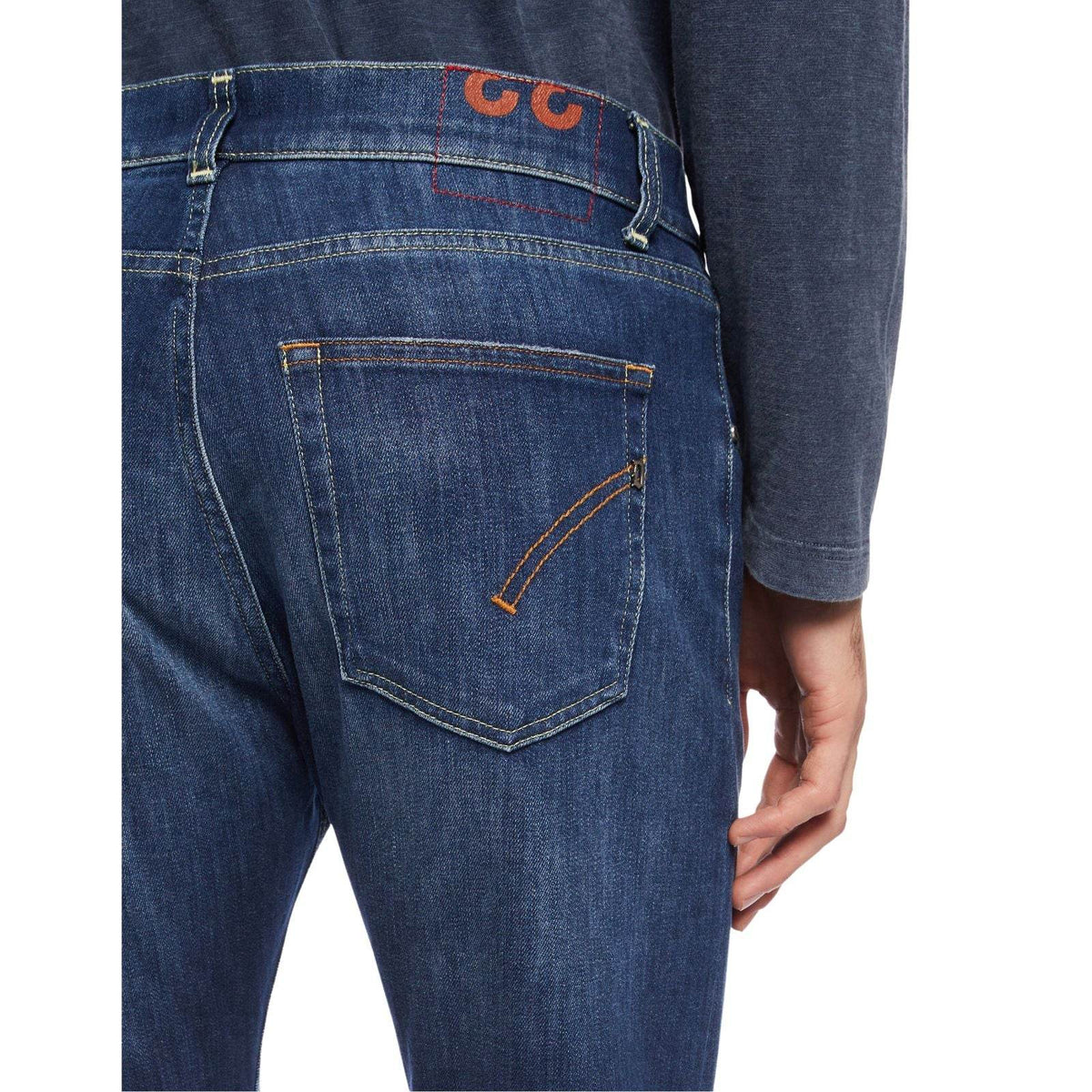 Pantaloni Uomo Dondup - Pantalone Dian 34 Inches - Blu-Gianni Foti