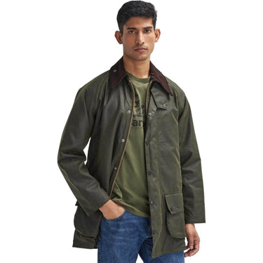 Giubbotti Uomo Barbour - Beaufort Wax Jacket - Oliva di Barbour su Gianni Foti