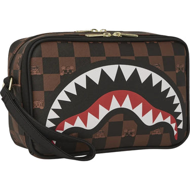 Beauty Case Unisex Sprayground - Peeking Character Check Toiletry - Marrone di Sprayground su Gianni Foti