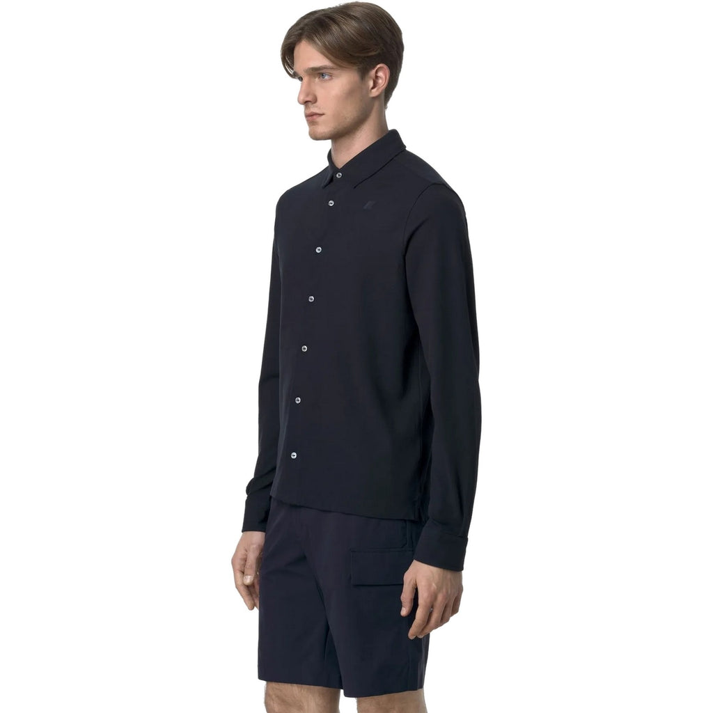 Polo Uomo K-Way - Timothee Pique - Blu-Gianni Foti