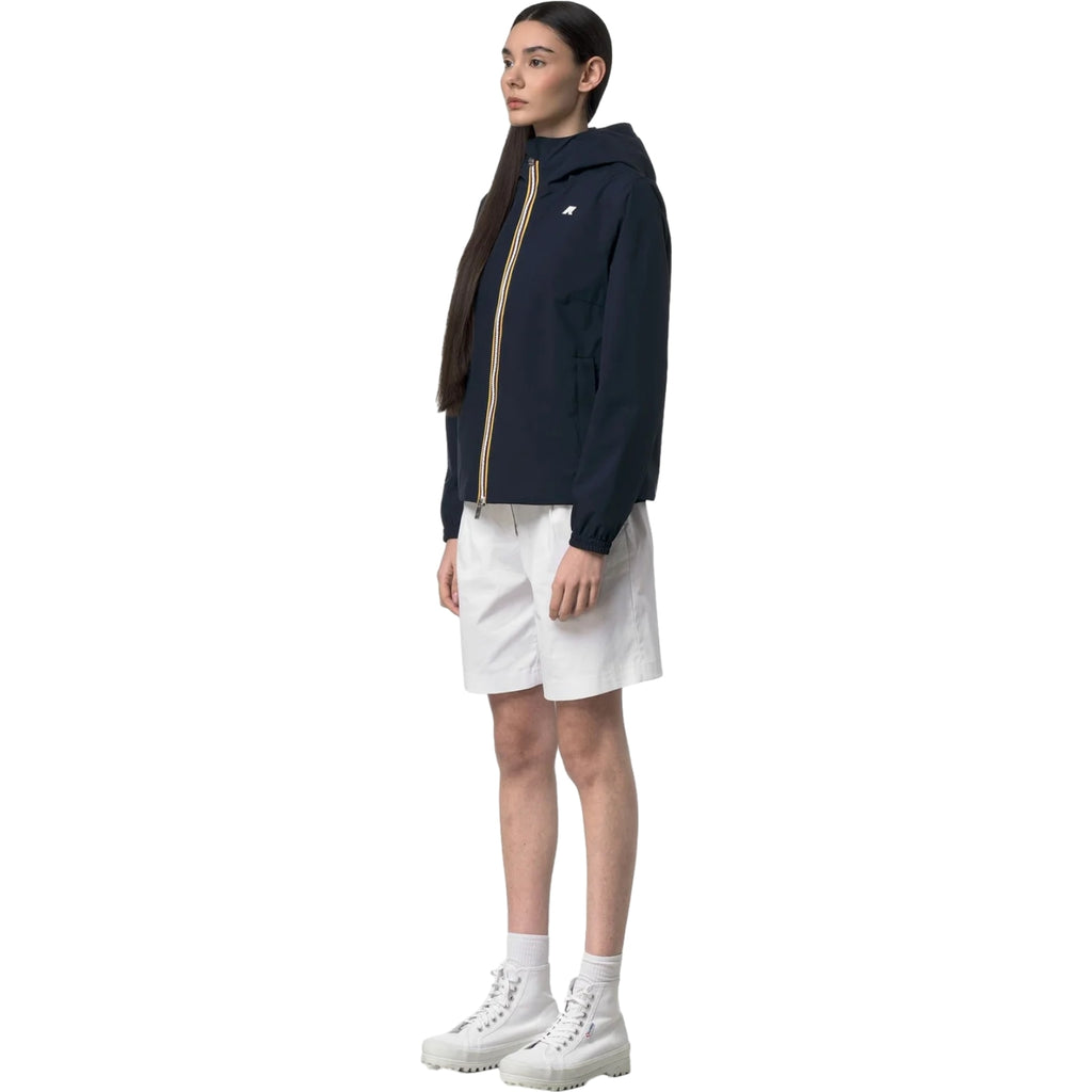 Giubbini Donna K-Way - Lil 2.0 Stretch Poly Jersey - Blu
