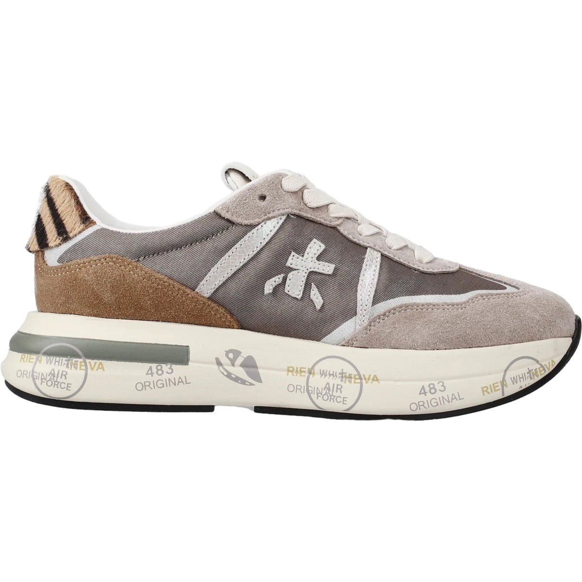 Sneaker Donna Premiata - Cassie - Beige-Gianni Foti
