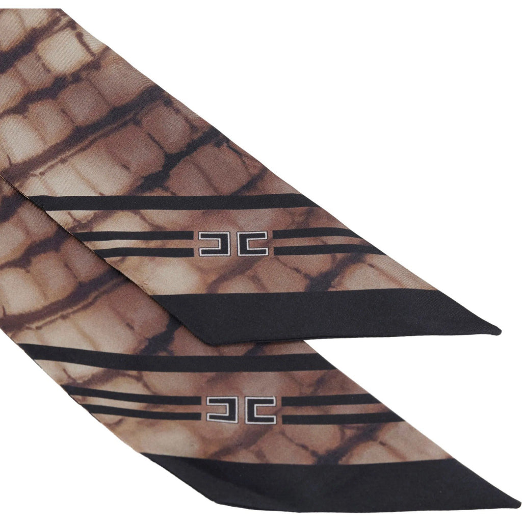 Foulard Donna Elisabetta Franchi - Foulard - Marrone-Gianni Foti