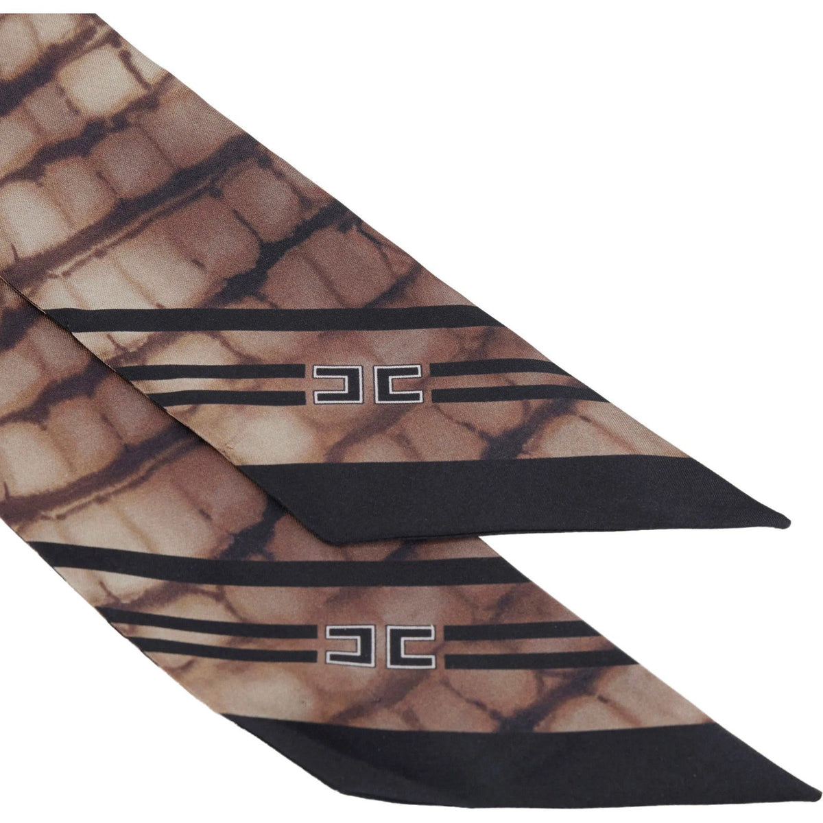 Foulard Donna Elisabetta Franchi - Foulard - Marrone-Gianni Foti