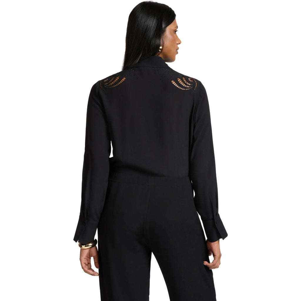 Bluse e camicie Donna Elena Miro' - Camicia - Nero-Gianni Foti