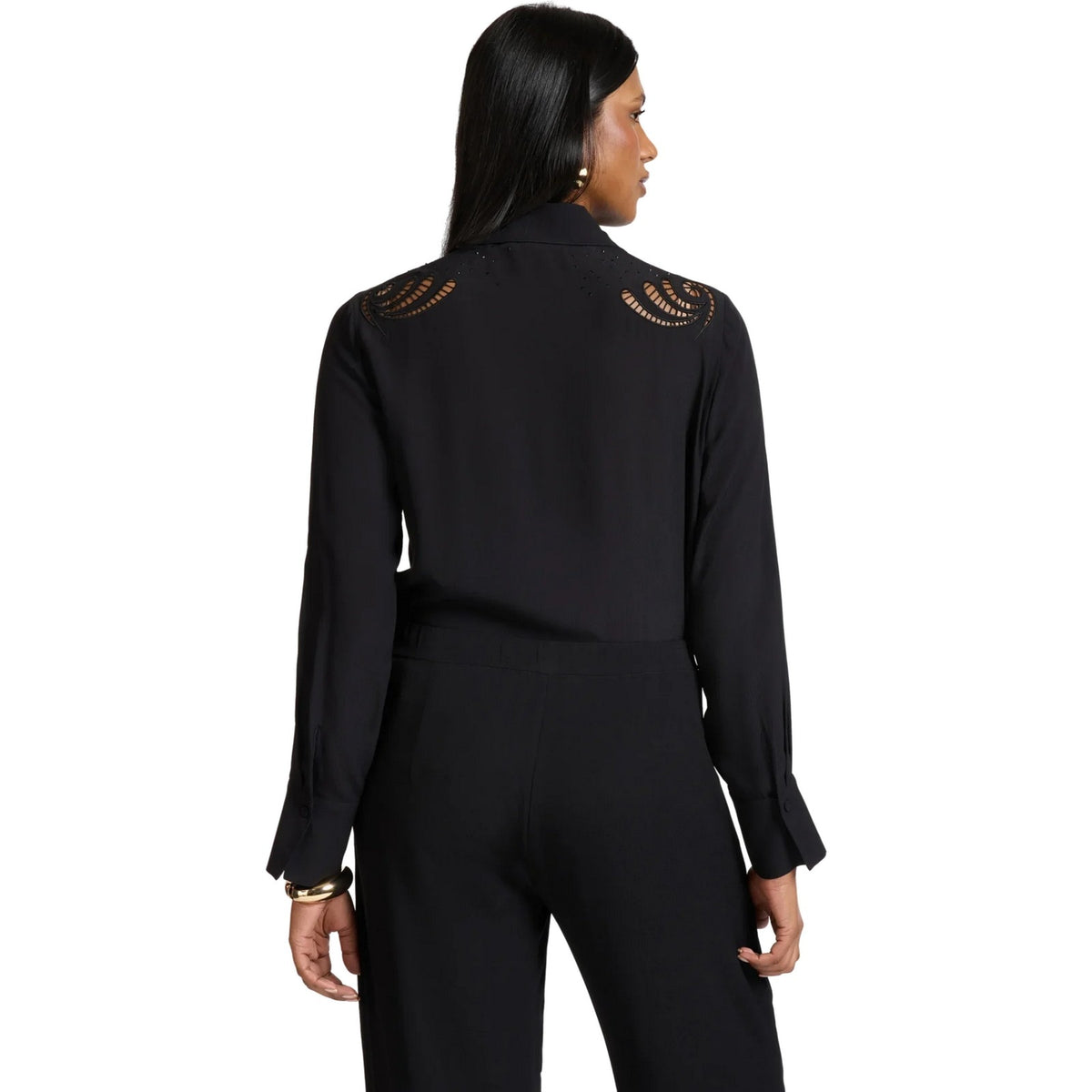 Bluse e camicie Donna Elena Miro' - Camicia - Nero-Gianni Foti