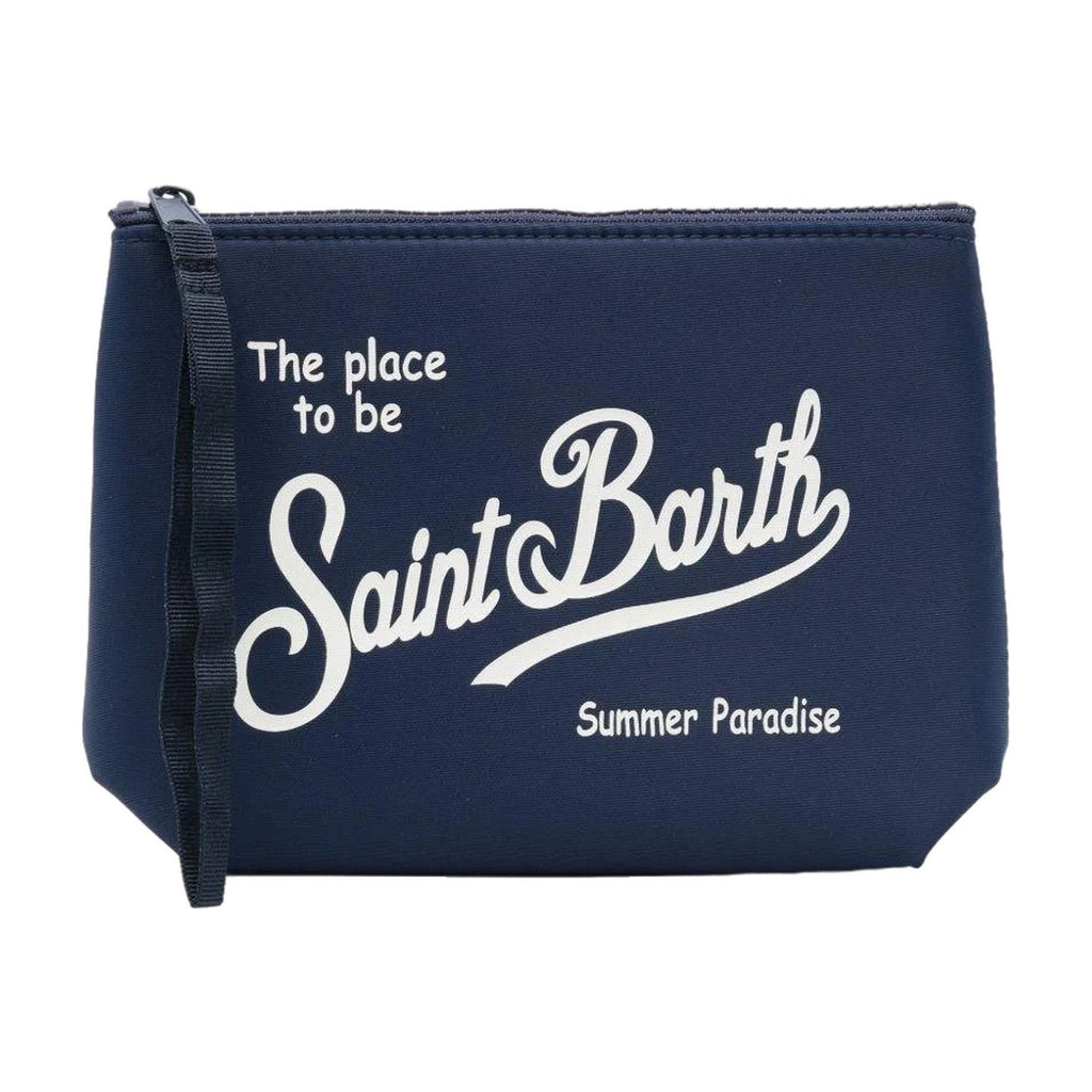 Beauty Case Unisex Mc2 Saint Barth - Pochette - Blu-Gianni Foti