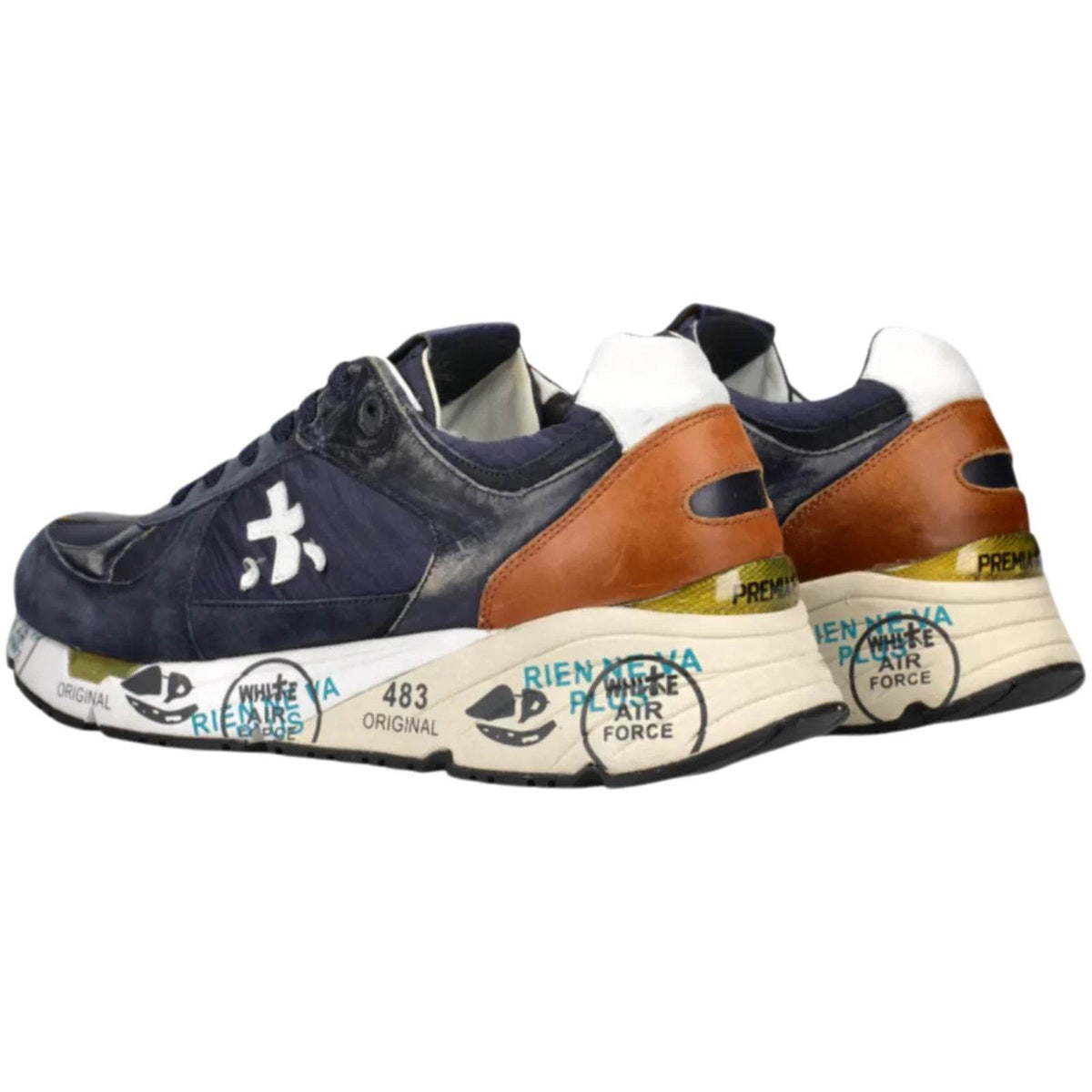 Sneaker Uomo Premiata - Mase - Blu-Gianni Foti