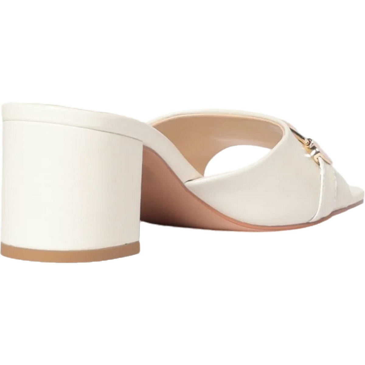 Ciabatte Donna Twinset - Ciabatta In Pelle - Bianco-Gianni Foti