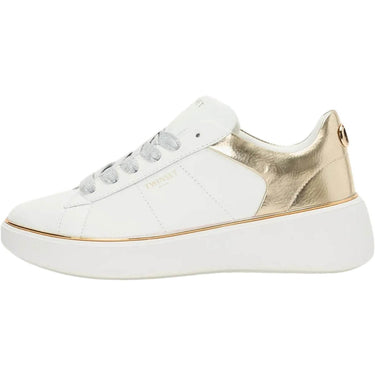 Sneaker Donna Twinset - Sneaker In Pelle - Bianco-Gianni Foti