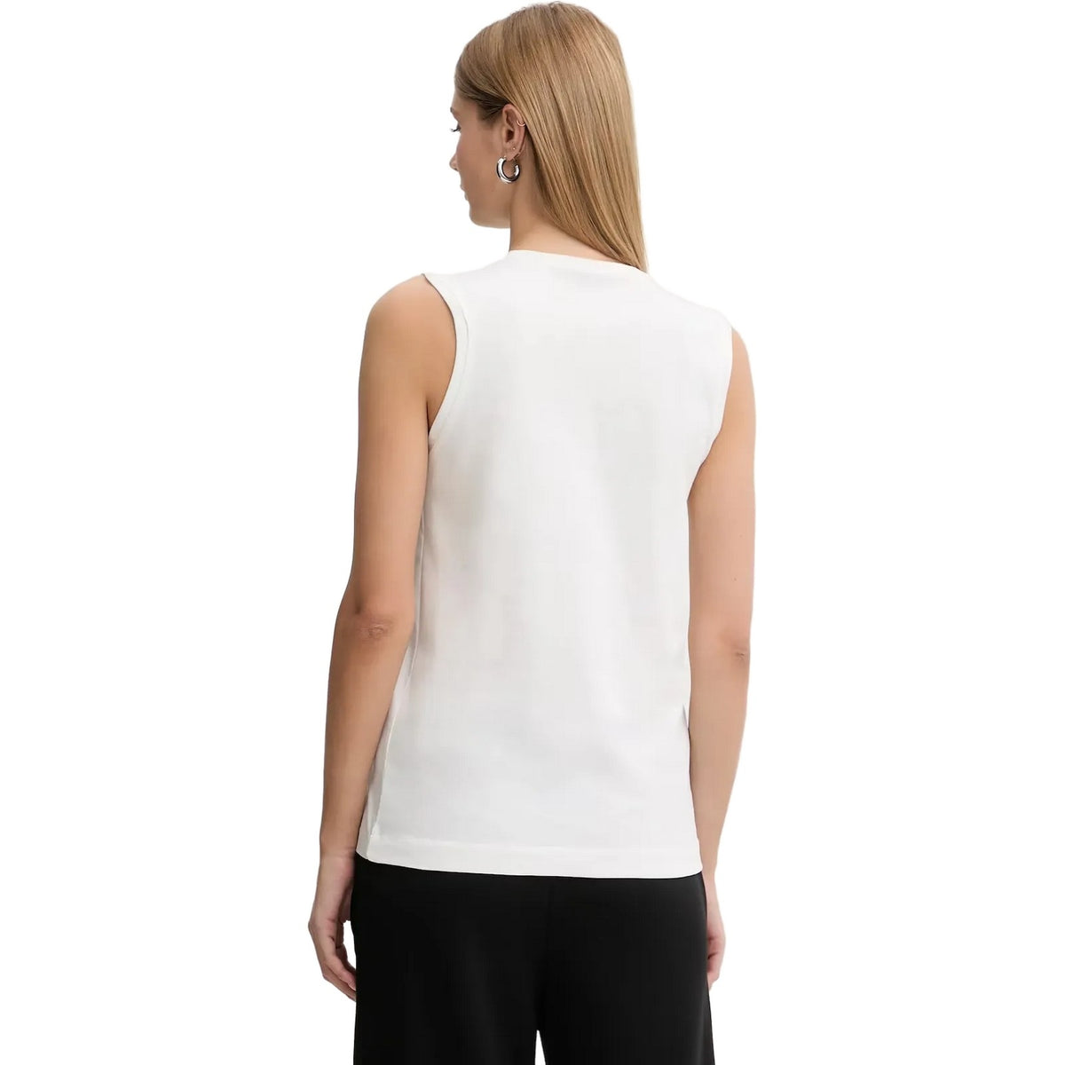 Canotte e top Donna Pinko - Casimiro Canotta Jersey Di Cot - Bianco