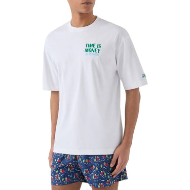 T-shirt Uomo Mc2 Saint Barth - Man Oversize T-Shirt - Bianco