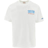 T-shirt Uomo Mc2 Saint Barth - Man Cotton T-Shrt With Front And Back Print/Emb - Bianco