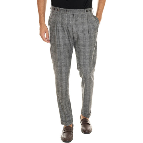 Pantaloni Uomo Berwich - Pantalone Relaxed Fit - Grigio