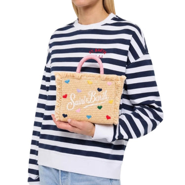 Borse a mano Donna Mc2 Saint Barth - Vanity Mini Straw N - Beige
