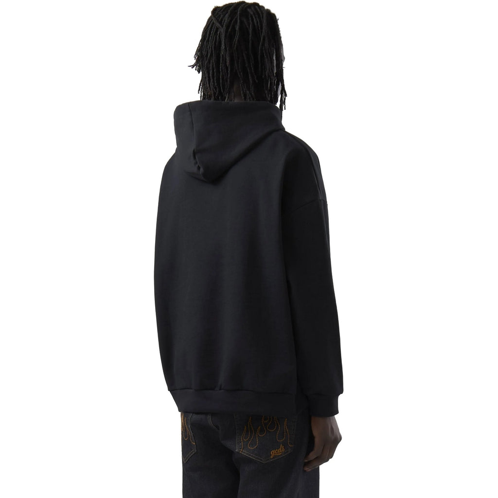 Felpe con cappuccio Uomo Gcds - Logo Lounge Hoodie - Nero