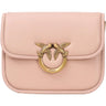 Borse a spalla Donna Pinko - Love Box Bag Fl Mini Nappa + V - Rosa