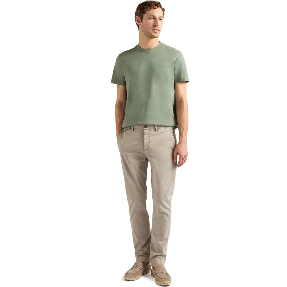 T-shirt Uomo Harmont & Blaine - T-Shirt Bassotto - Verde