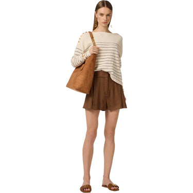Pantaloncini Donna Elisabetta Franchi - Shorts - Marrone