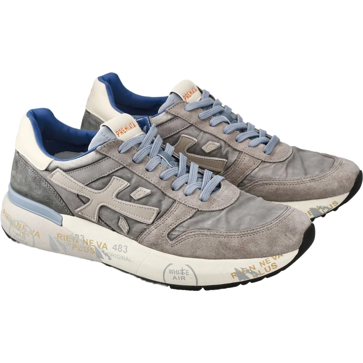 Sneaker Uomo Premiata - Mick - Grigio-Gianni Foti