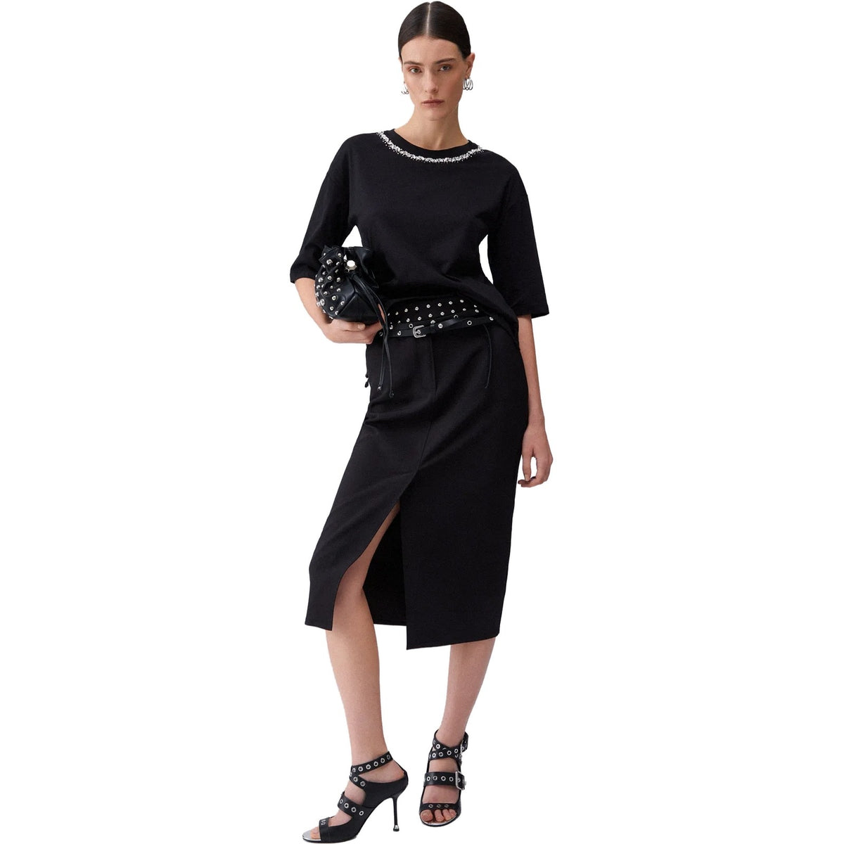 T-shirt Donna Liu Jo - T-shirt - Nero-Gianni Foti