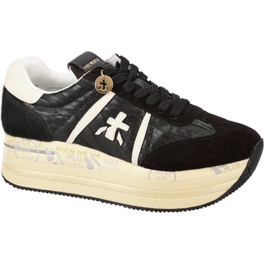Sneaker Donna Premiata - Beth - Nero-Gianni Foti