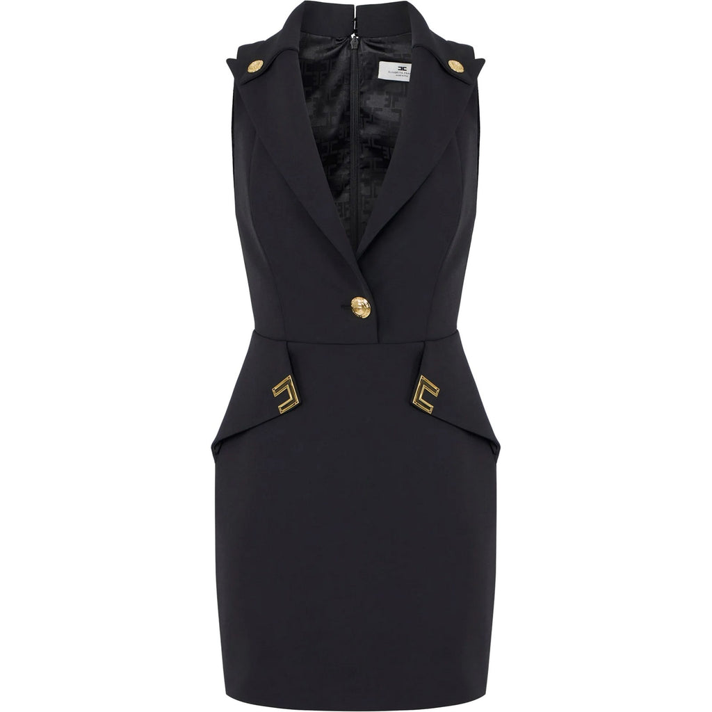 Vestiti da sera e cerimonia Donna Elisabetta Franchi - Abito - Nero