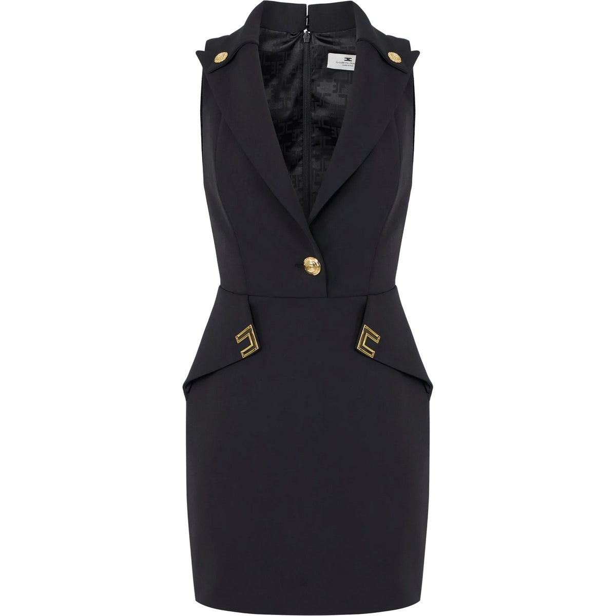 Vestiti da sera e cerimonia Donna Elisabetta Franchi - Abito - Nero