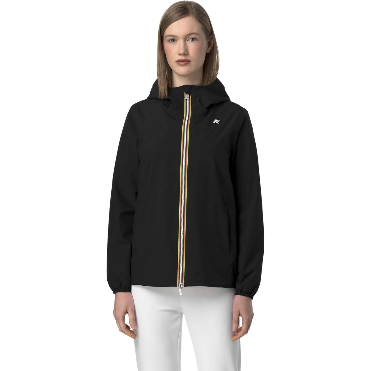 Giubbotti Donna K-Way - Marguerite Stretch Poly Jersey - Nero