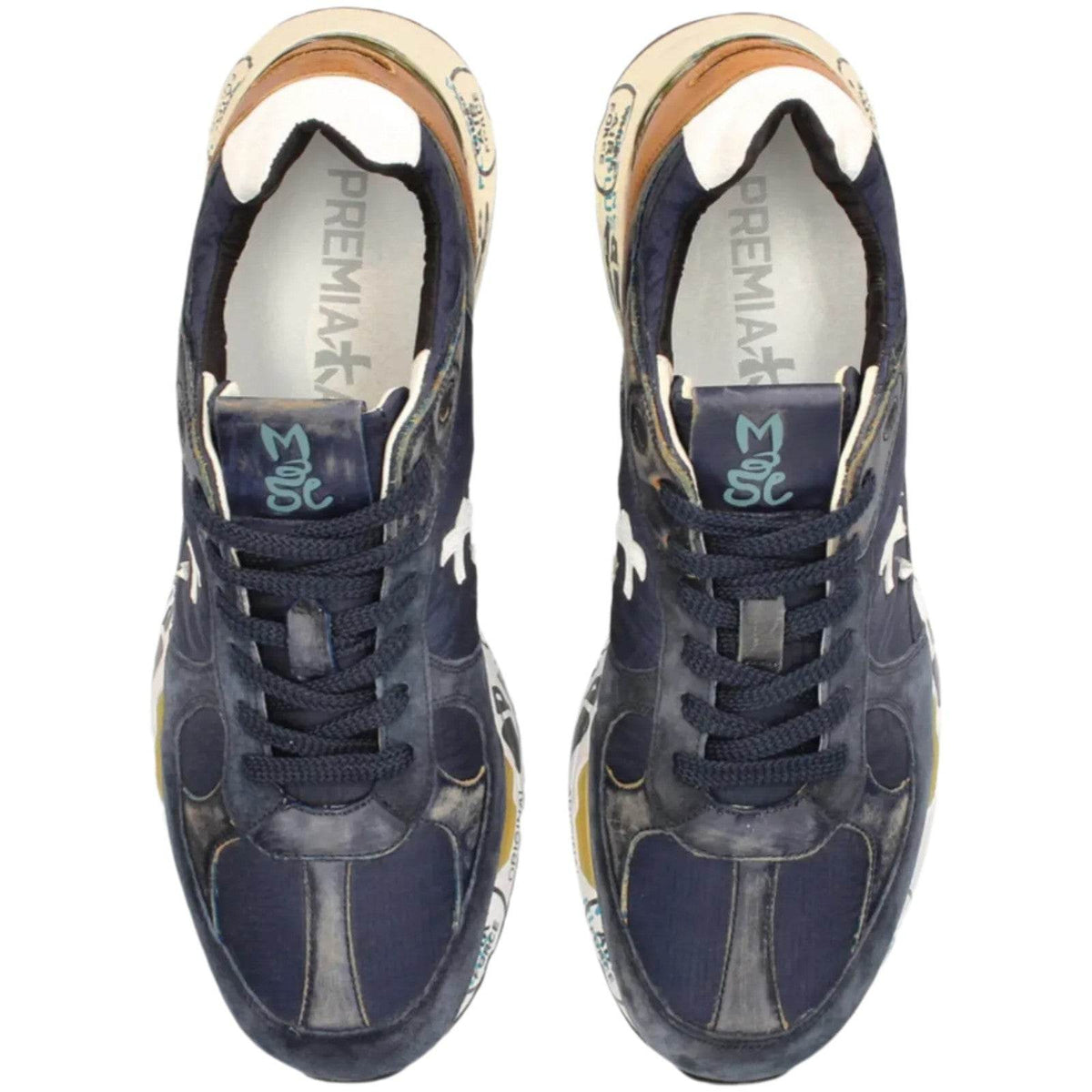 Sneaker Uomo Premiata - Mase - Blu-Gianni Foti