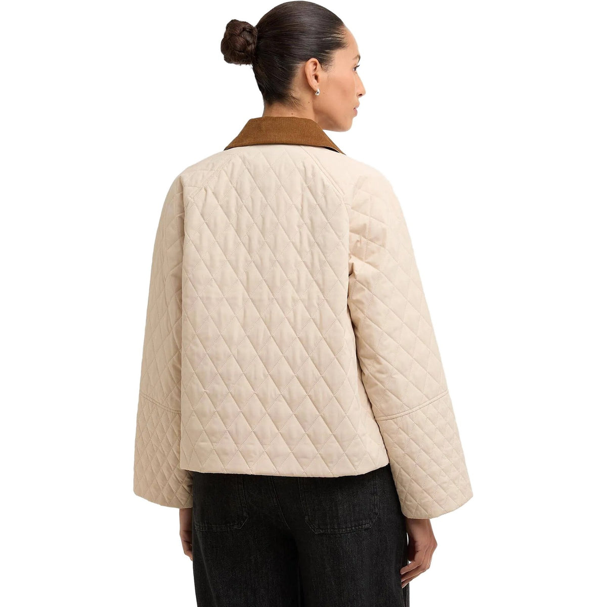 Giacche Donna Barbour - Kirby Quilted Jacket - Beige-Gianni Foti