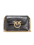 Borse a spalla Donna Pinko - Love Baby Puff C Sheep Nappa - Nero