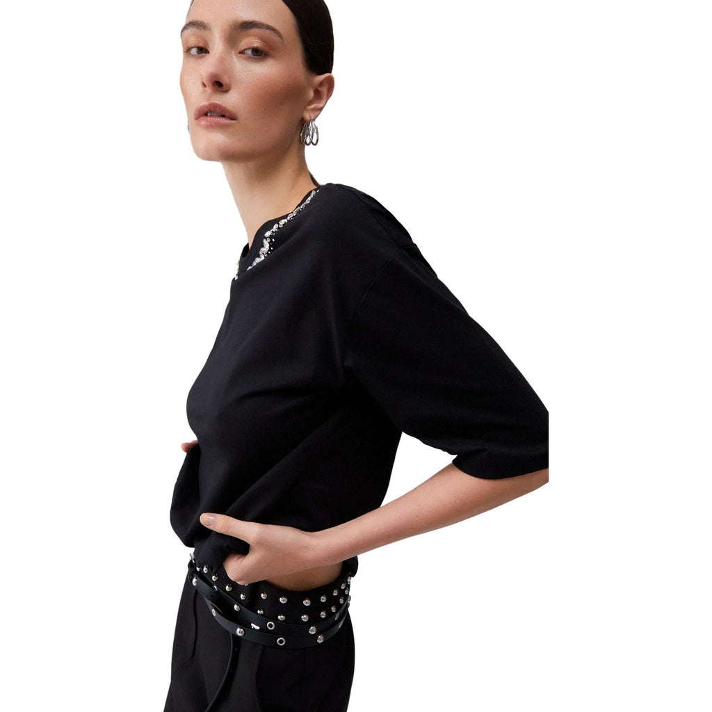 T-shirt Donna Liu Jo - T-shirt - Nero-Gianni Foti