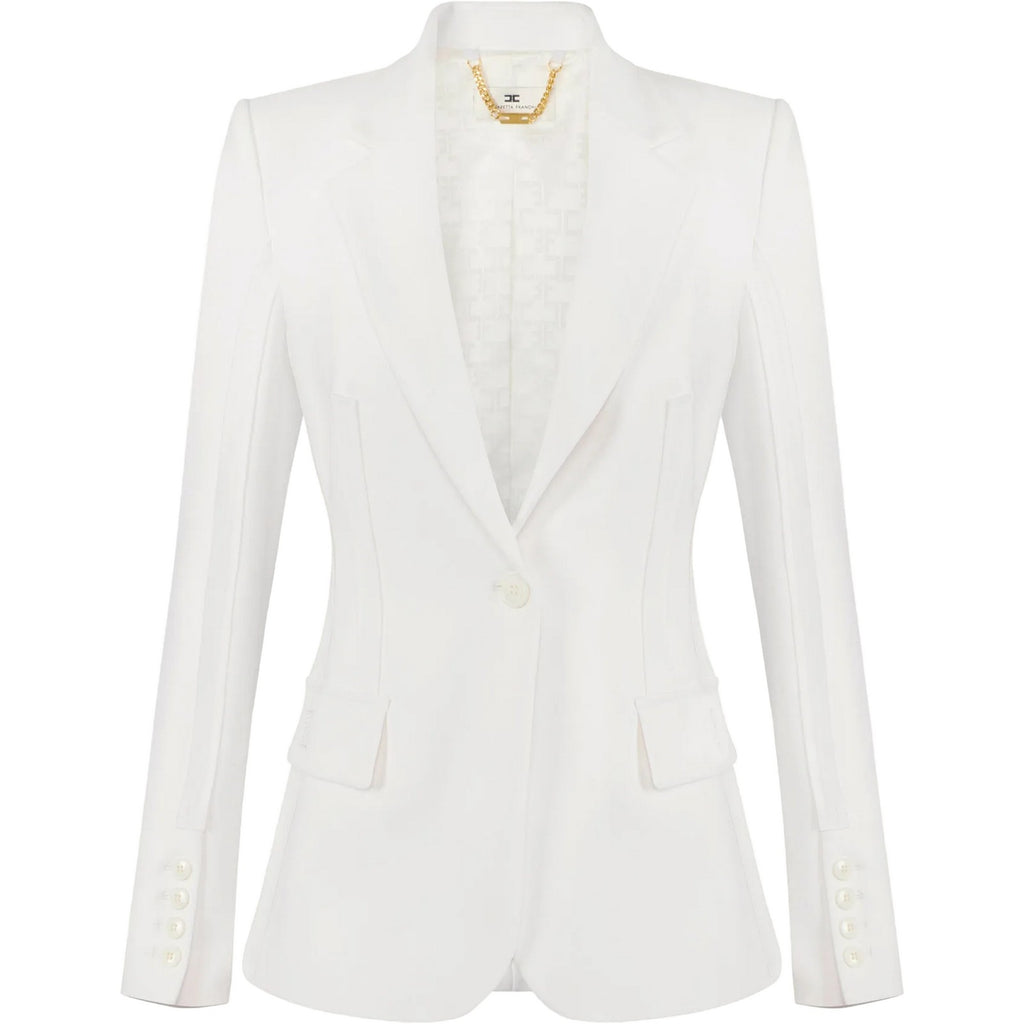 Giacche Donna Elisabetta Franchi - Giacca - Avorio-Gianni Foti