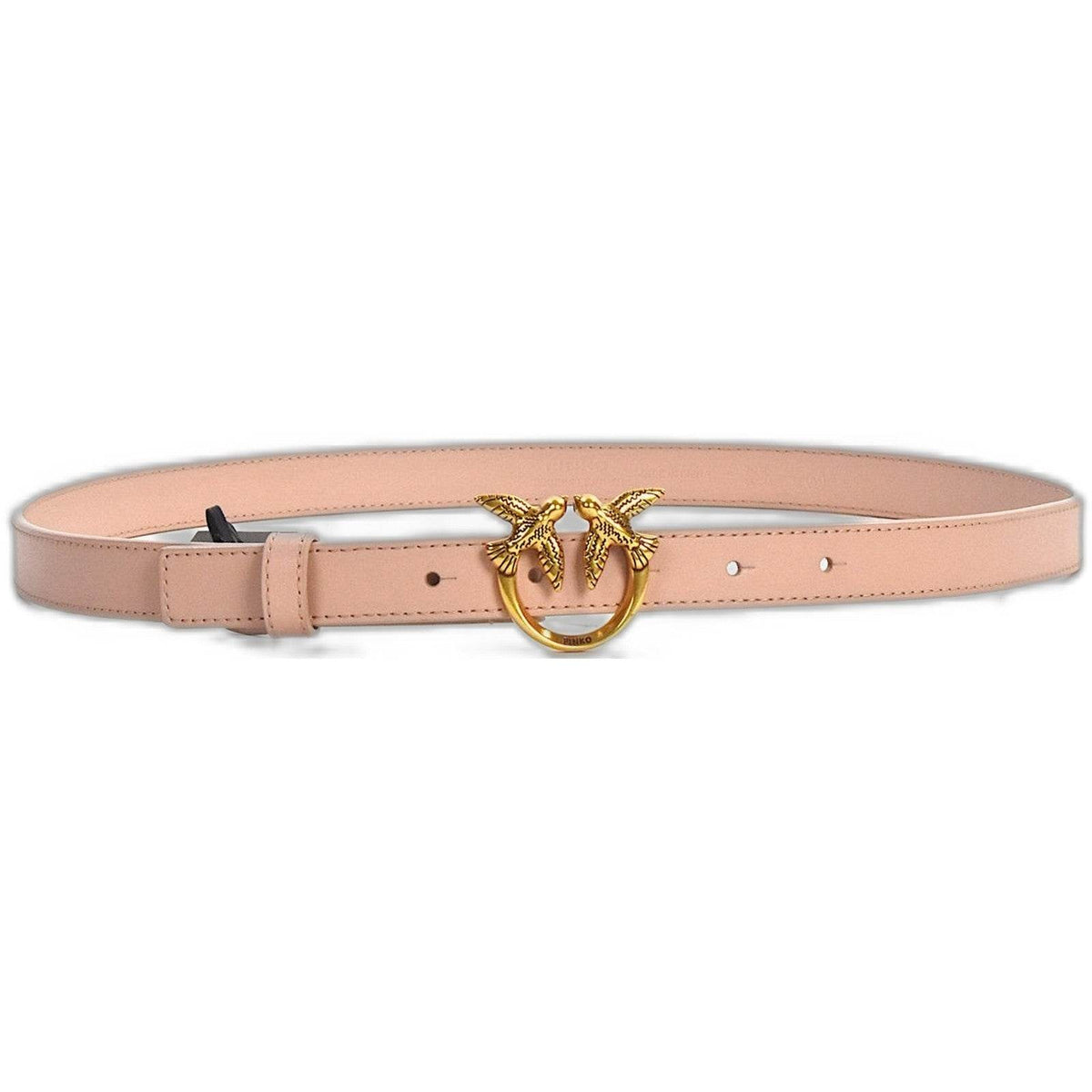 Cinture Donna Pinko - Love Berry H2 Belt Vitello Set - Rosa